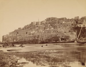 Jaffa, widok ogólny od strony morza - Palestyna autorstwa Félix Bonfils