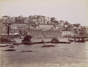 Panorama de Jaffa, ca. 1880. autorstwa Félix Bonfils