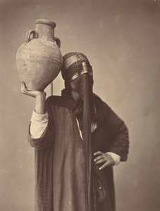 Nosiciel wody w Kairze autorstwa Félix Bonfils