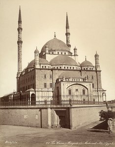 Meczet Muhammada Alego, znany jako Meczet Alabastrowy w Kairze, Egipt