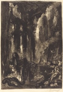 Bez tytułu (Sen potentata?) autorstwa Félix Bracquemond after Gustave Moreau