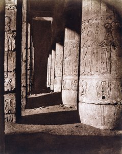 Medinet-Abou autorstwa Félix Teynard
