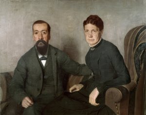Portret rodziców artysty autorstwa Félix Vallotton