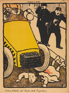 Zbrodnie i kara VI, 763: Najpierw salut autorstwa Félix Vallotton