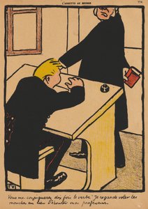 Zbrodnie i kary XVII, 774: Będziesz koniugat autorstwa Félix Vallotton