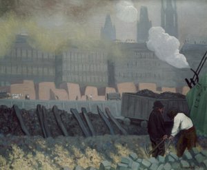 Port w Rouen autorstwa Félix Vallotton