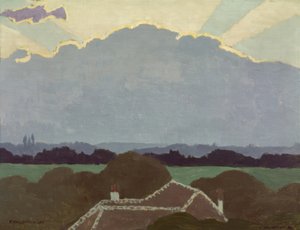 Wielka chmura autorstwa Félix Vallotton