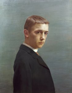 Autoportret Felixa Vallottona w wieku dwudziestu lat autorstwa Félix Vallotton