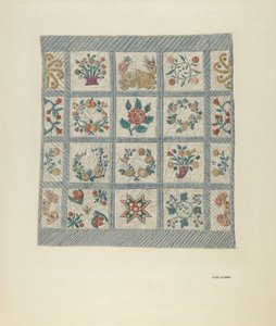 Kołdra Przyjaźni autorstwa Flora G. Guerra