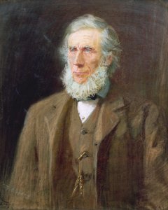 Portret Johna Tyndalla (1820-93) (pastel na papierze)