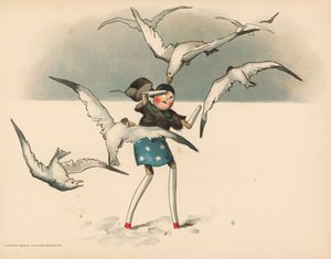 Ilustracja do Golliwoggs Polar Adventures