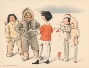 Ilustracja do Golliwoggs Polar Adventures