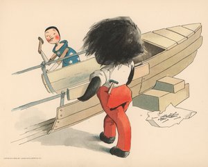 Ilustracja do Golliwoggs Polar Adventures