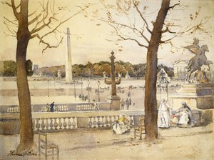 Place de la Concorde autorstwa Florence Vincent Robinson