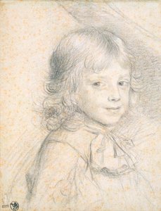 Portret Filipa Sabaudzkiego jako dziecko, 1660-1670. autorstwa Florent de La Mare Richart