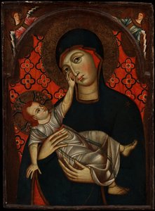 Dziewica z Dzieciątkiem, koniec XIII wieku autorstwa Florentine School