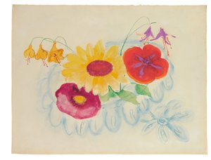 Midsummer Bouquet, ok.1920 (media mieszane na papierze)