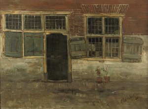 Małe domy, Leiden, 1881