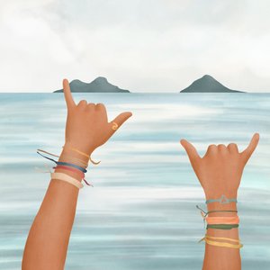 Shaka Hands – Tropikalny ocean autorstwa Flow Line