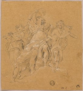 Anielscy muzycy autorstwa Follower of Francesco Monti