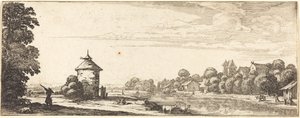 Gołębnik autorstwa Follower of Jacques Callot