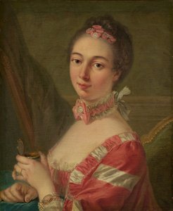 Portret damy autorstwa Follower of Louis Michel Van Loo