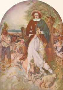 Cromwell na swojej farmie, 1874, 1918 autorstwa Ford Madox Brown