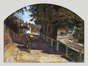 Heath Street w Hampstead autorstwa Ford Madox Brown
