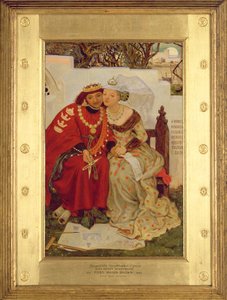 Miesiąc miodowy króla Rene autorstwa Ford Madox Brown