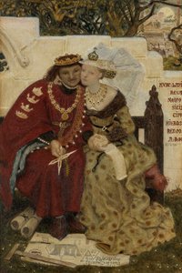 Miesiąc miodowy króla Rene autorstwa Ford Madox Brown