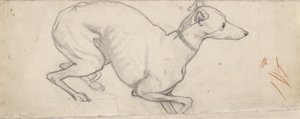 Studium charta, połowa XIX wieku autorstwa Ford Madox Brown