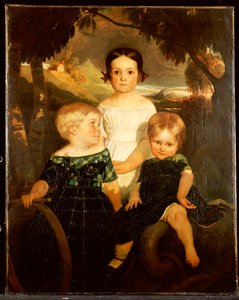Dzieci z Bromley, 1843 autorstwa Ford Madox Brown