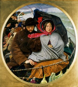 Ostatni z Anglii, 1852-55 autorstwa Ford Madox Brown
