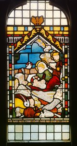 Narodzenia, 1861 (witraż) autorstwa Ford Madox Brown