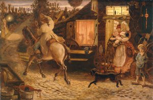 Podróżnik autorstwa Ford Madox Brown