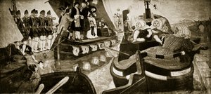 Otwarcie kanału Bridgewater, 1768, ilustracja z „Hutchinson