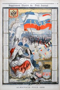 Kalendarz na rok 1898. autorstwa Fortuné Méaulle