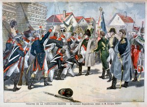 Le Colonel Roquebrune, dramat Georgesa Ohneta, 1897 autorstwa Fortuné Méaulle