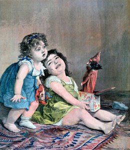 Niespodzianka, 1891 autorstwa Fortuné Méaulle