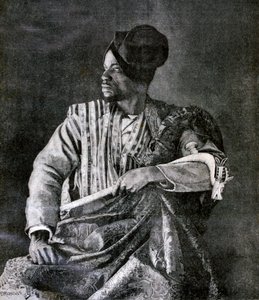 Główny wysłannik Dahomeja dla króla Behanzina w Paryżu, 1893