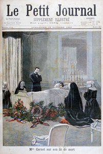 Śmierć syna Marie François Sadi Carnot, 1898 autorstwa Fortuné Méaulle