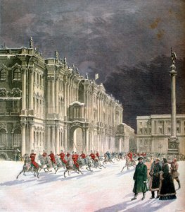Pałac Zimowy, Sankt Petersburg, Rosja, 1891