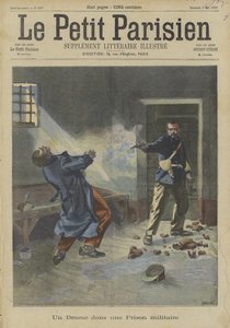 Strzelanina w więzieniu wojskowym autorstwa Fortune Louis Meaulle