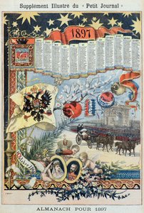 Almanach na rok 1897 (rycina)
