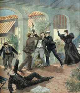 Zabójstwo Antonio Canovasa del Castillo przez anarchistę Michele Angiolillo