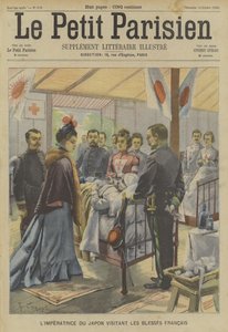 Rebelia bokserów: Cesarzowa Japonii odwiedza rannych Francuzów