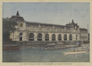 Nowy Gare dOrleans na Quai dOrsay w Paryżu