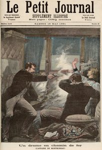 Dramat na kolei: Afera Montmoreau, z „Le Petit Journal”, 16 maja 1891