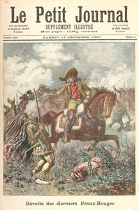 Bunt ostatniego z czerwonoskórych, z "Le Petit Journal", 13 grudnia 1890 r. autorstwa Fortune Louis Meaulle and Henri Meyer