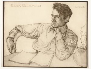 Reprodukcja fotograficzna portretu Henka Oldewelta autorstwa Han van der Kop Henk Oldewelt 1.10.